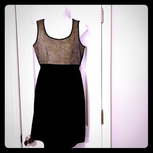 Anthropologie Sparrow Black Wool Blend Dress